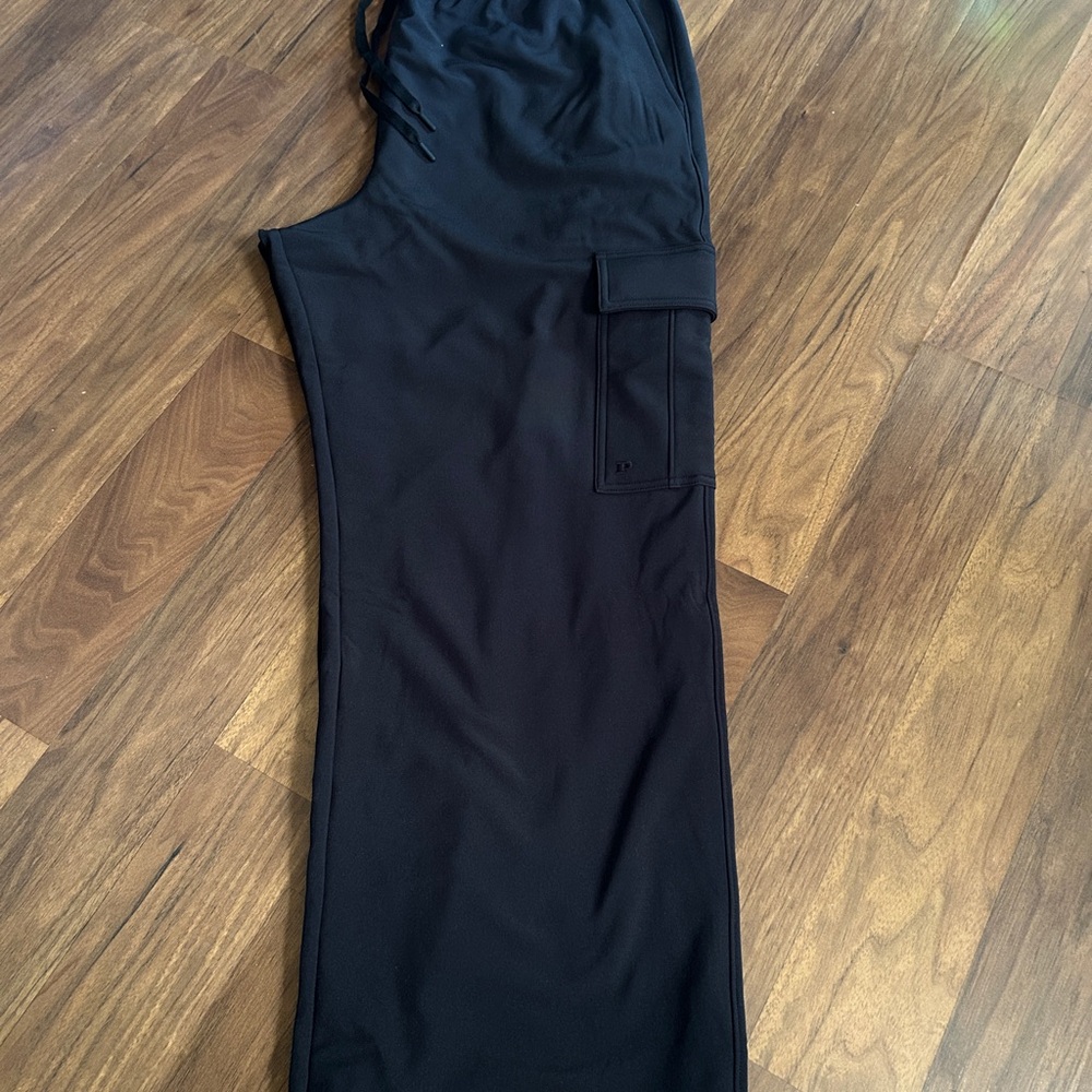 PINK Victoria's Secret Black Wide Leg Pants